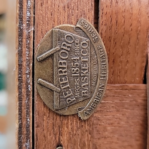 Peterboro Basket Kitchen Vintage Peterboro Basket Co Cooler Picnic